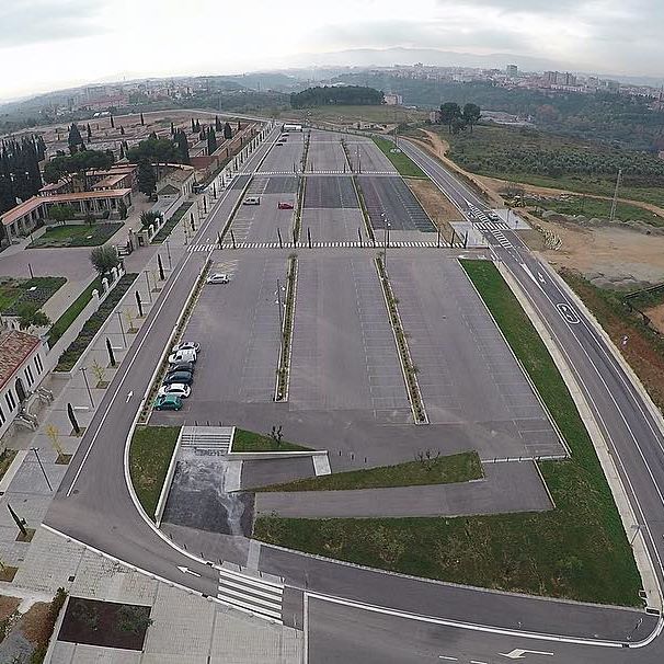 Aparcamiento municipal de 500 plazas en el Baix Empordà